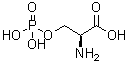 structure of CAS# 73913-63-0, O-Phosphonoserine;(2S)-2-amino-3-(oxyphosphinyloxyphosphinyl)propanoic acid;2-amino-3-(oxyphosphinyloxyphosphinyl)propanoic acid;2-amino-3-(phosphonooxy)propanoic acid