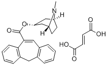 CAS#: 73927-65-8， 3-alpha-Tropanyl 5H-Dibenzo(a,d)Cyclohepten-10-Carboxylate Hydrogen Fumarate