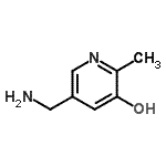 CAS#: 739301-06-5， 5-(Aminomethyl)-2-methyl-3-pyridinol