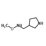 CAS#: 739334-93-1， N-Methoxy-1-(3-pyrrolidinyl)methanamine