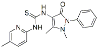 CAS#: 73953-55-6， 1-(1,5-Dimethyl-3-Oxo-2-Phenylpyrazol-4-Yl)-3-(5-Methylpyridin-2-Yl)Thiourea