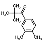 CAS#: 7397-00-4， 1-(3,4-Dimethylphenyl)-2,2-dimethyl-1-propanone