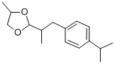 CAS#: 73987-12-9， 4-Methyl-2-[1-(4-Propan-2-Ylphenyl)Propan-2-Yl]-1,3-Dioxolane