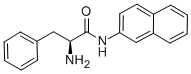 结构式 CAS# 740-57-8, (alphaS)-alpha-氨基-N-2-萘基-苯丙酰胺
