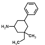 CAS#: 740071-05-0， 3-ethyl-3-methyl-5-phenyl-cyclohexanamine