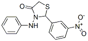 CAS#: 74008-09-6， 2-(3-Nitrophenyl)-3-(Phenylamino)-1,3-Thiazolidin-4-One