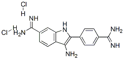 CAS#: 74027-82-0， 3-Amino-2-(4-Carbamimidoylphenyl)-1H-Indole-6-Carboximidamide Dihydrochloride