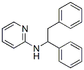 结构式 CAS# 74037-48-2, N-[1,2-二(苯基)乙基]吡啶-2-胺