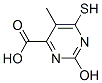 CAS#: 74039-19-3， 2-Hydroxy-6-Mercapto-5-Methyl-4-Pyrimidinecarboxylic Acid