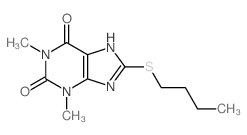 CAS#: 74039-66-0， 8-Butylsulfanyl-1,3-Dimethyl-7H-Purine-2,6-Dione