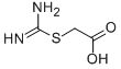 CAS 登录号：7404-50-4， 2-[(氨基亚胺甲基)硫代]-乙酸