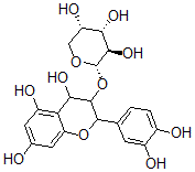 CAS#: 74046-15-4， 2-(3,4-Dihydroxyphenyl)-3-[(2S,3R,4S,5S)-3,4,5-Trihydroxyoxan-2-Yl]Oxychroman-4,5,7-Triol