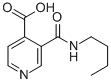 CAS#: 74050-95-6， 3-(Butylcarbamoyl)Pyridine-2-Carboxylic Acid