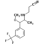 CAS#: 74051-07-3， 3-({1-Methoxy-1-[3-(trifluoromethyl)phenyl]-2-propanyl}amino)propanenitrile