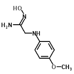 CAS#: 740750-66-7， N-Hydroxy-2-[(4-methoxyphenyl)amino]ethanimidamide