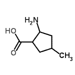CAS#: 740776-33-4， 2-Amino-4-methylcyclopentanecarboxylic acid