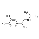 CAS#: 741201-39-8， 4-[1-Amino-2-(isopropylamino)ethyl]-1,2-benzenediol