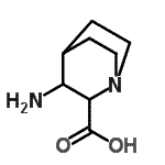 CAS#: 741212-43-1， 3-Aminoquinuclidine-2-carboxylic acid