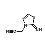 CAS#: 741227-16-7， (2-Imino-1,3-thiazol-3(2H)-yl)acetonitrile