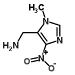 CAS#: 741235-38-1， 1-(1-Methyl-4-nitro-1H-imidazol-5-yl)methanamine
