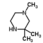 structure of CAS# 741288-57-3, 1,3,3-Trimethylpiperazine;1,3,3-trimethylpiperazine