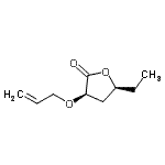 CAS#: 741290-37-9， (3R,5S)-3-(Allyloxy)-5-ethyldihydro-2(3H)-furanone