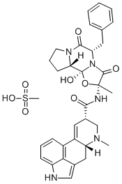 CAS#: 74137-68-1， (5'alpha,8alpha)-12'-Hydroxy-2'-Methyl-5'-(Phenylmethyl)-Ergotaman-3',6',18-Trione Monomethanesulfonate (Salt)