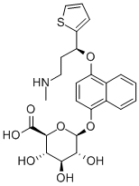 CAS#: 741693-83-4， 4-Hydroxy Duloxetine beta-D-Glucuronide