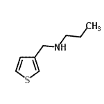 CAS#: 741698-78-2， N-(3-Thienylmethyl)-1-propanamine