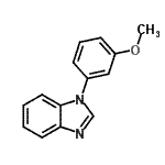 CAS#: 741731-37-3， 1-(3-Methoxyphenyl)-1H-benzimidazole