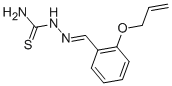 CAS 登录号：7420-45-3， O-(烯丙氧基)苯甲醛缩氨基硫脲