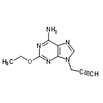 CAS#: 742024-02-8， 2-Ethoxy-9-(2-propyn-1-yl)-9H-purin-6-amine