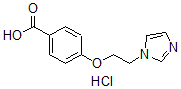 CAS#: 74226-22-5， 4-(2-Imidazol-1-Ylethoxy)Benzoic Acid Hydrochloride