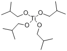 structure of CAS# 7425-80-1, Titanium Isobutoxide;1-Propanol, 2-Methyl-, Titanium(4+) Salt;Titanium Tetraisobutanolate