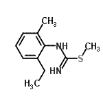 CAS#: 742644-19-5， Methyl N-(2-ethyl-6-methylphenyl)carbamimidothioate