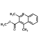 CAS#: 742690-32-0， Methyl 2,4-dimethyl-3-quinolinecarboxylate