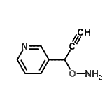 CAS#: 742691-15-2， 3-[1-(Aminooxy)-2-propyn-1-yl]pyridine