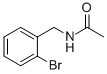 结构式 CAS# 74315-07-4, N-(2-溴苄基)乙酰胺