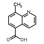 CAS#: 74316-52-2， 8-Methyl-5-quinolinecarboxylic acid