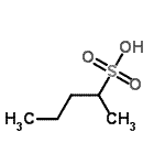 CAS#: 7433-51-4， 2-Pentanesulfonic acid