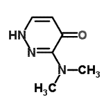 CAS#: 743363-78-2， 3-(Dimethylamino)-4(1H)-pyridazinone