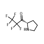 CAS#: 743394-86-7， 2,2,3,3,3-Pentafluoro-1-[(2S)-2-pyrrolidinyl]-1-propanone