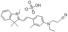 CAS#: 74398-70-2， 3-[Ethyl-[3-Methyl-4-[(E)-2-(1,3,3-Trimethylindol-1-Ium-2-Yl)Ethenyl]Phenyl]Amino]Propanenitrile Sulfate