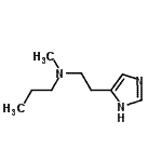CAS#: 744152-43-0， N-[2-(1H-Imidazol-4-yl)ethyl]-N-methyl-1-propanamine