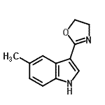 CAS#: 744209-84-5， 3-(4,5-Dihydro-1,3-oxazol-2-yl)-5-methyl-1H-indole