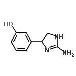 CAS#: 744969-15-1， 3-(2-Amino-4,5-dihydro-1H-imidazol-4-yl)phenol