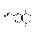 CAS#: 744971-10-6， 1,2,3,4-Tetrahydro-6-quinoxalinecarbonitrile