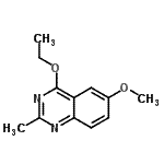 CAS#: 744995-79-7， 4-Ethoxy-6-methoxy-2-methylquinazoline
