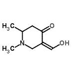 CAS#: 745002-63-5， (5Z)-5-(Hydroxymethylene)-1,2-dimethyl-4-piperidinone