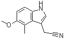 CAS#: 745060-04-2， (5-Methoxy-4-methyl-1H-indol-3-yl)acetonitrile